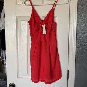 NWT Red Romper